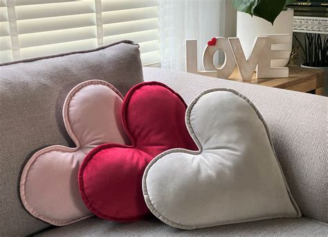 heart shaped decorative pillows|personalized heart shaped pillows.